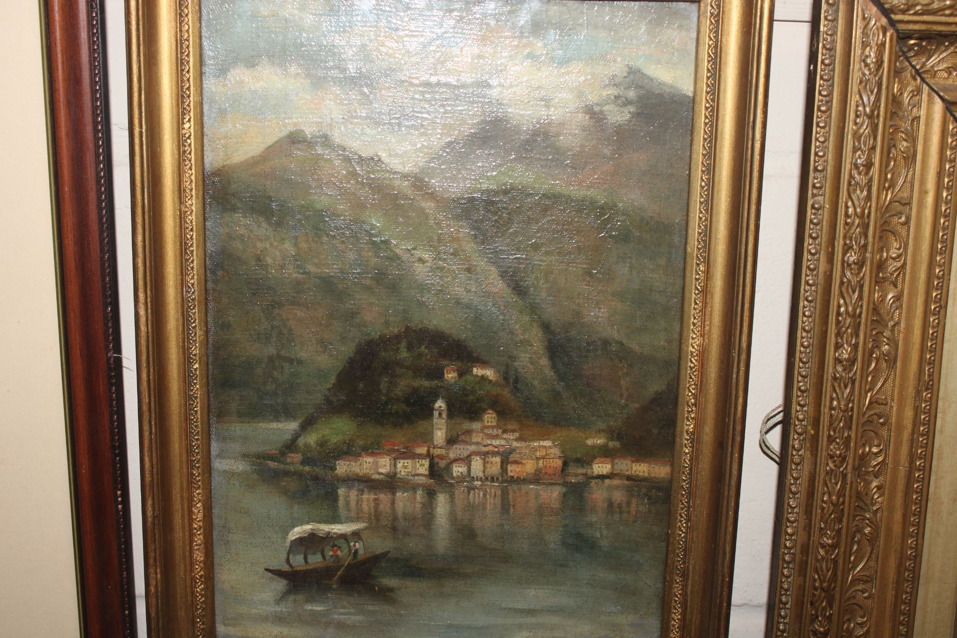 A 19th Century Italian school, oil depicting a mou - Image 2 of 2