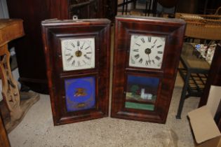 Two 19th Century American wall clocks