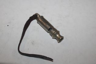 A military 1913 whistle