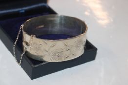 A 1965 Birmingham Sterling silver bangle, approx.