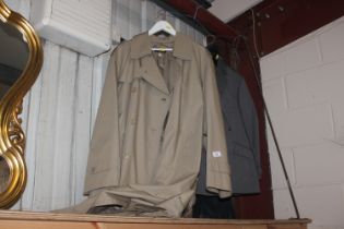 A Burton rain coat