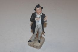 A figurine "Mr Pecksniff"