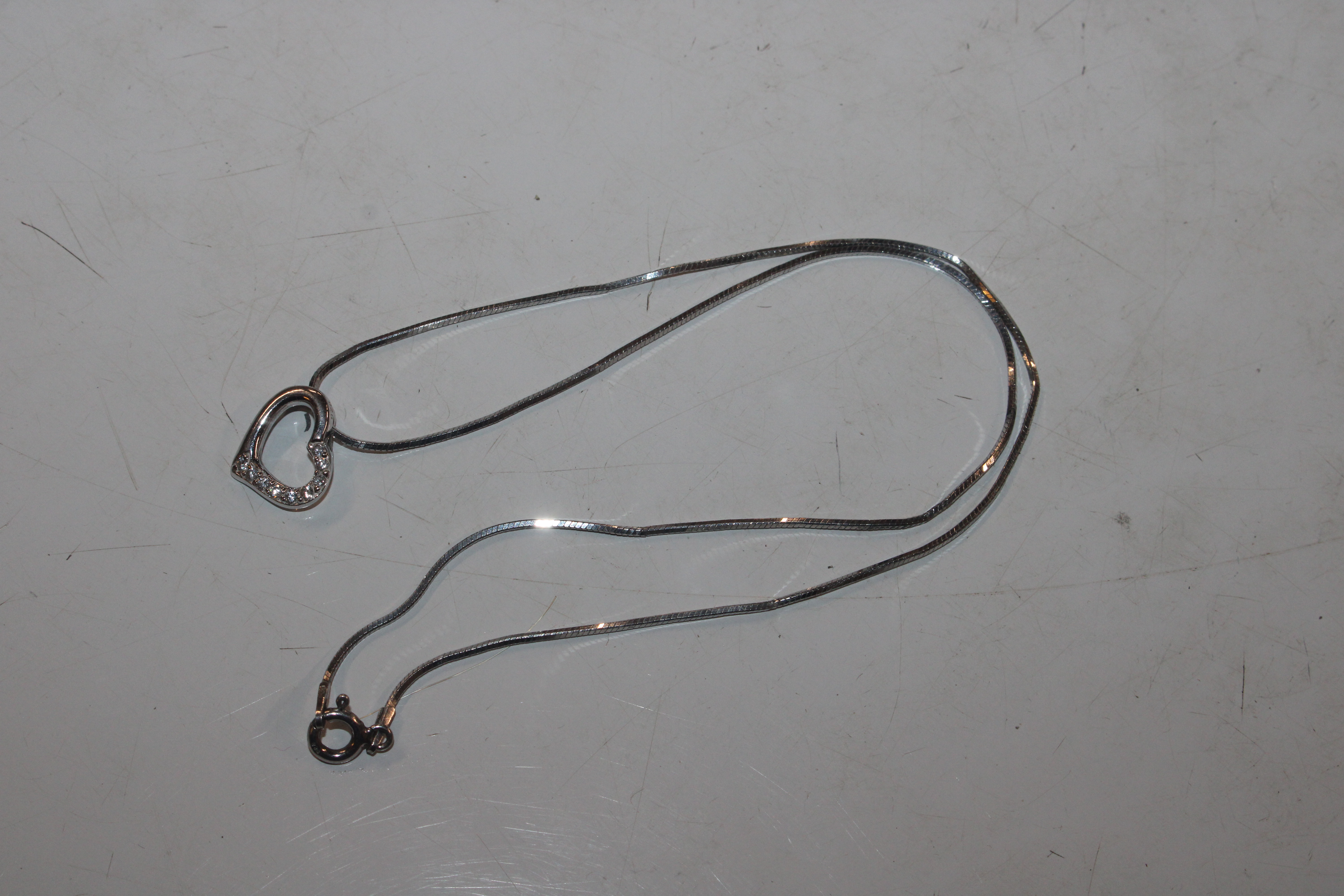 Six Sterling silver pendant necklaces, some semi-pr - Bild 16 aus 30