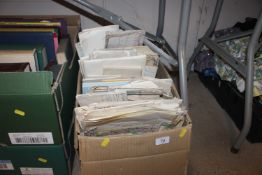 A box containing various WWII military maps AF