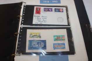 A box containing the Royal Family stamp album, var