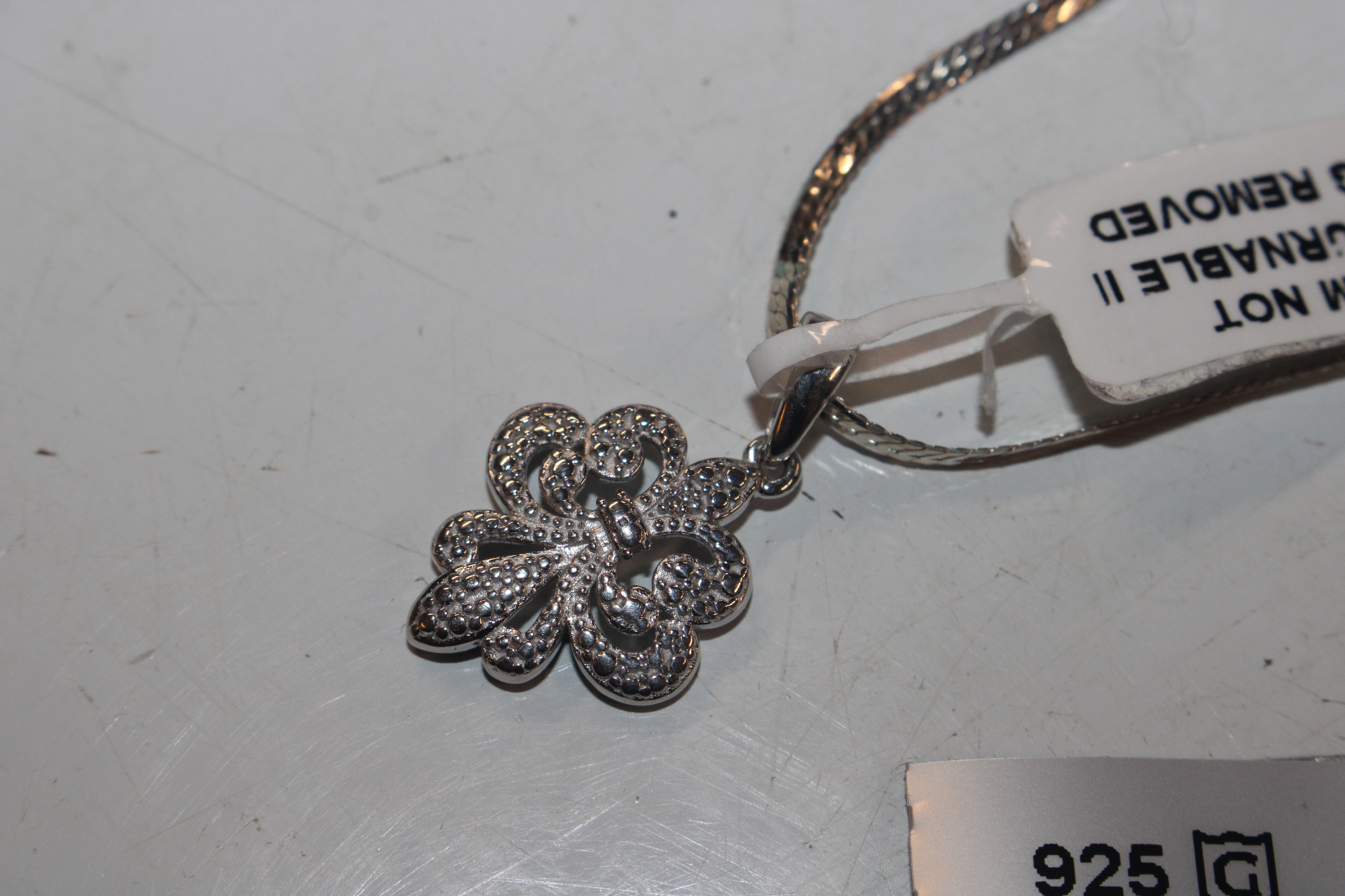 Six Sterling silver pendant necklaces, some semi-pr - Bild 3 aus 30