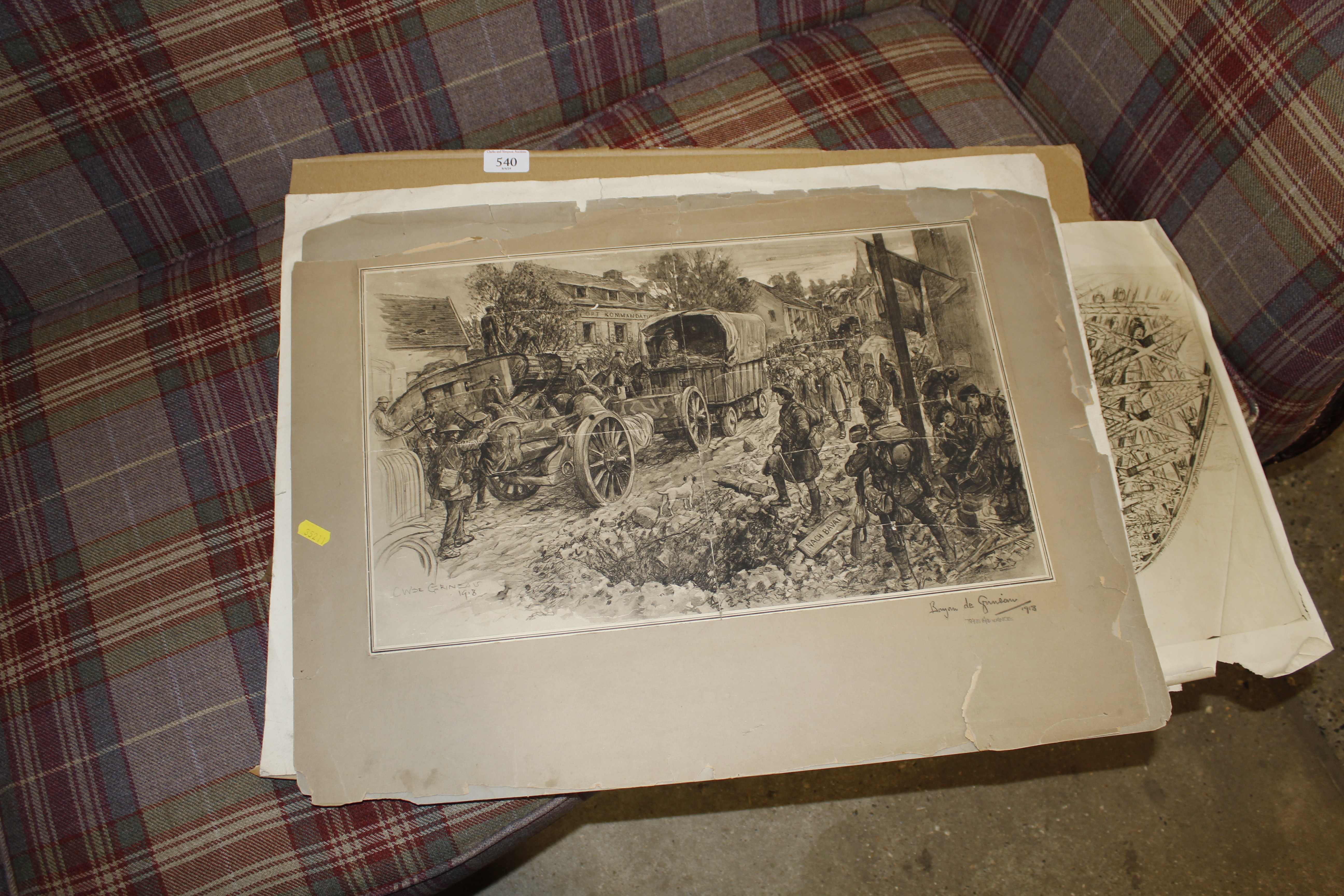 A quantity of engravings and prints