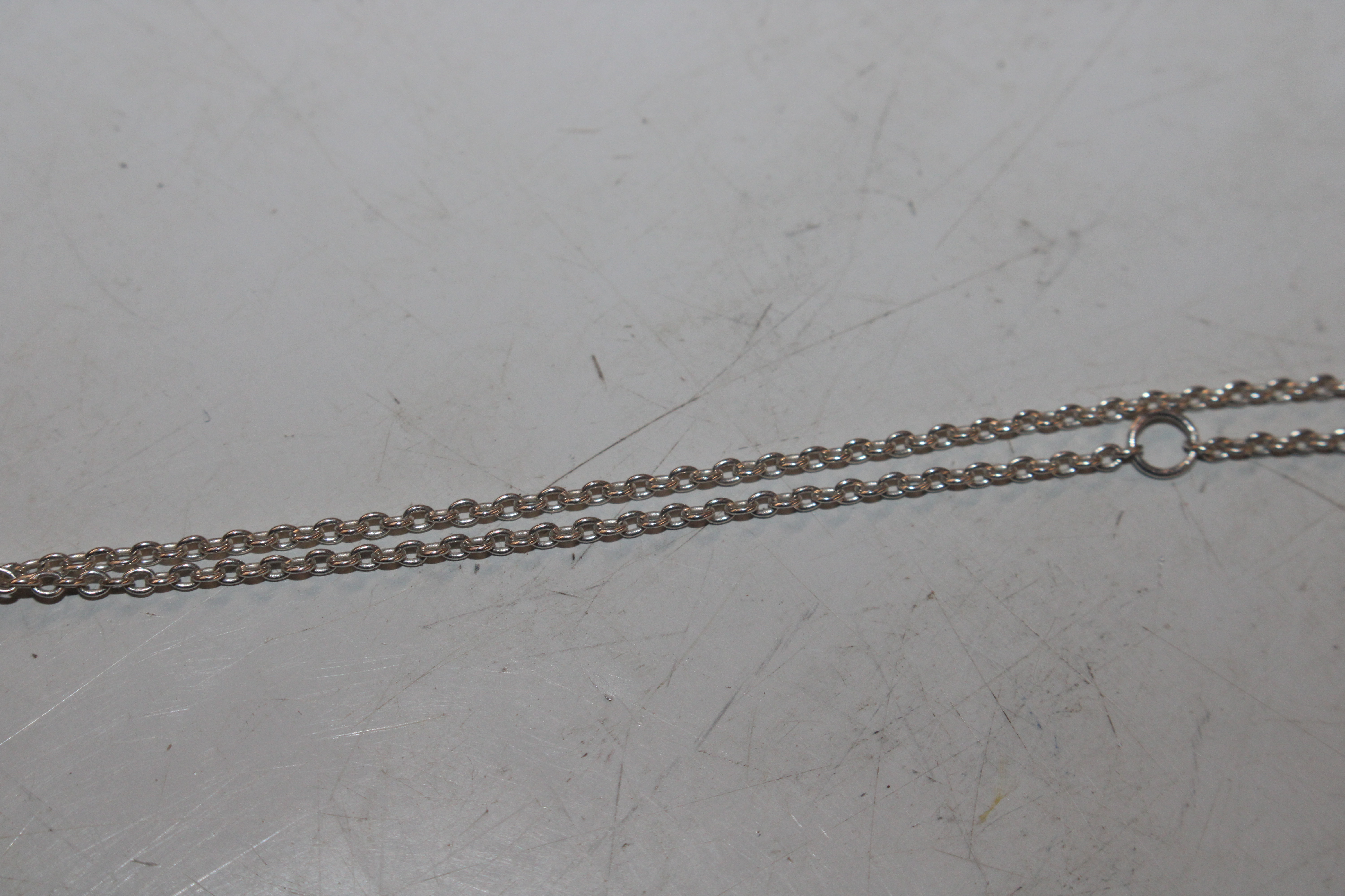 Six Sterling silver pendant necklaces, some semi-pr - Bild 10 aus 30