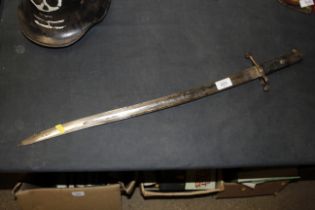 A 19th Century 1856 pattern artillery sword / bayo