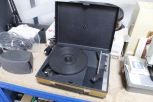 A Fidelity portable record player