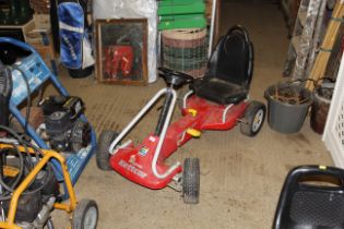 A Ketkar child's pedal go-cart