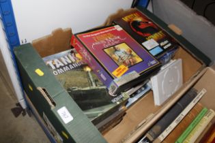 A box of various computer games to include Mortal