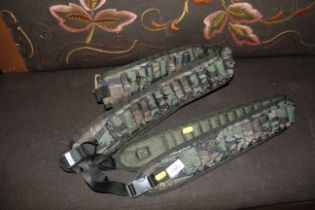 Two as new cartridge belts