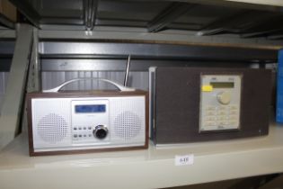 Two DAB radios