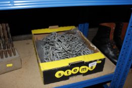 A length of galvanised chain