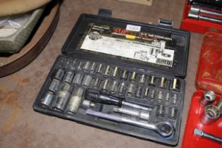 A Talco 41 piece combination ratchet socket set