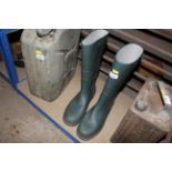 A pair of size 11 Wellington boots