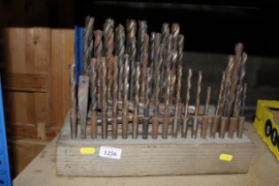 A quantity of assorted drill bits