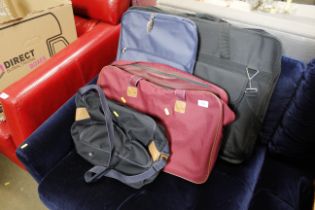 Four various bags and holdalls