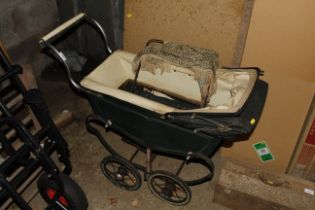 A Leeway dolls pram