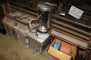 An Ace hot water urn with later fitted hose and be