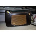 A Bakelite KB vintage radio