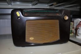 A Bakelite KB vintage radio