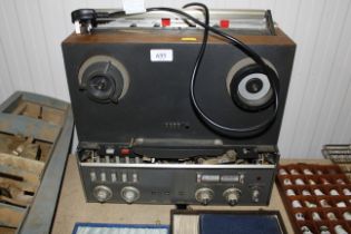 A Revox tape recorder