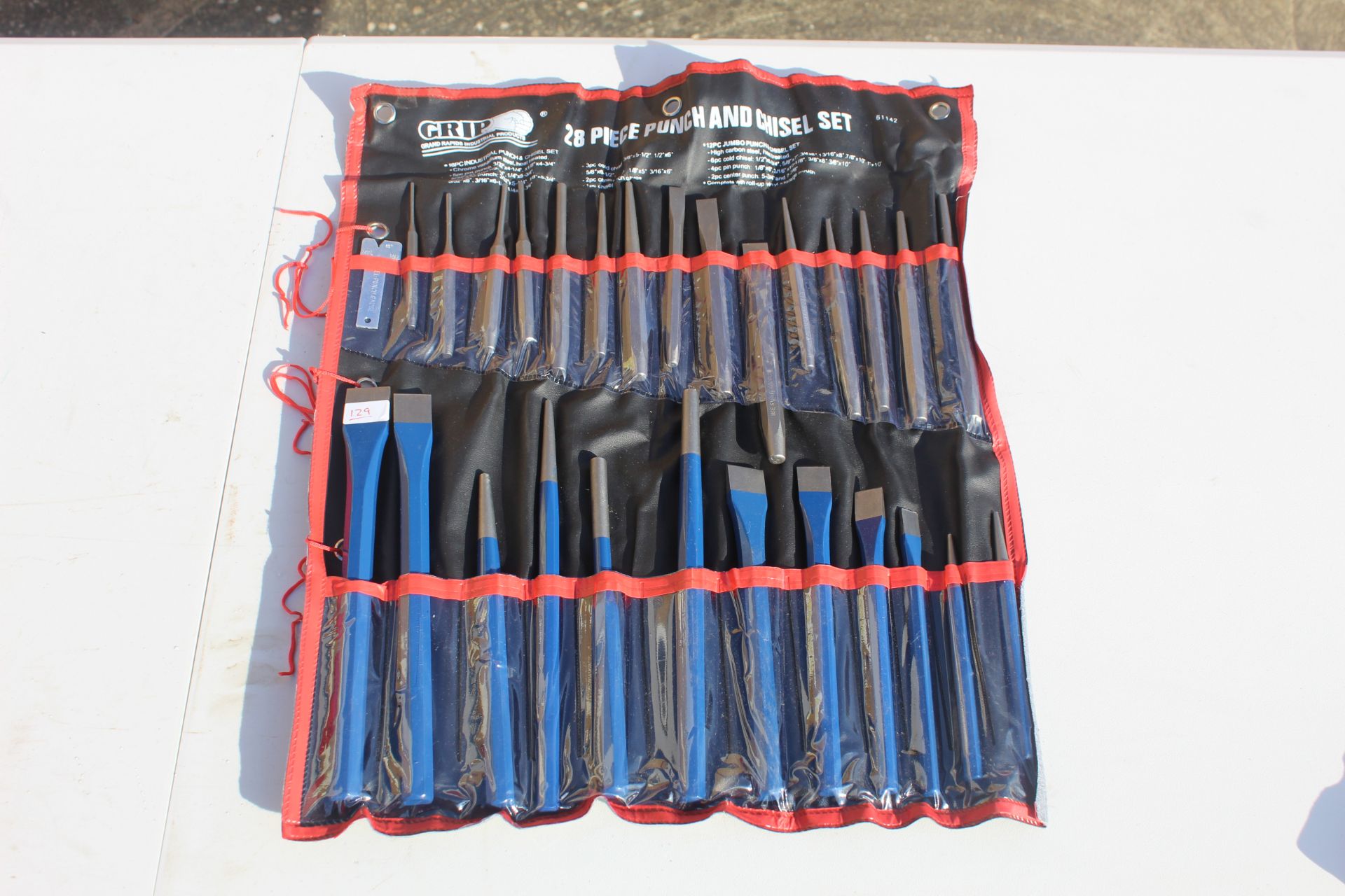 28 pce Punch & chisel set. V