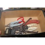 Various secateurs etc.