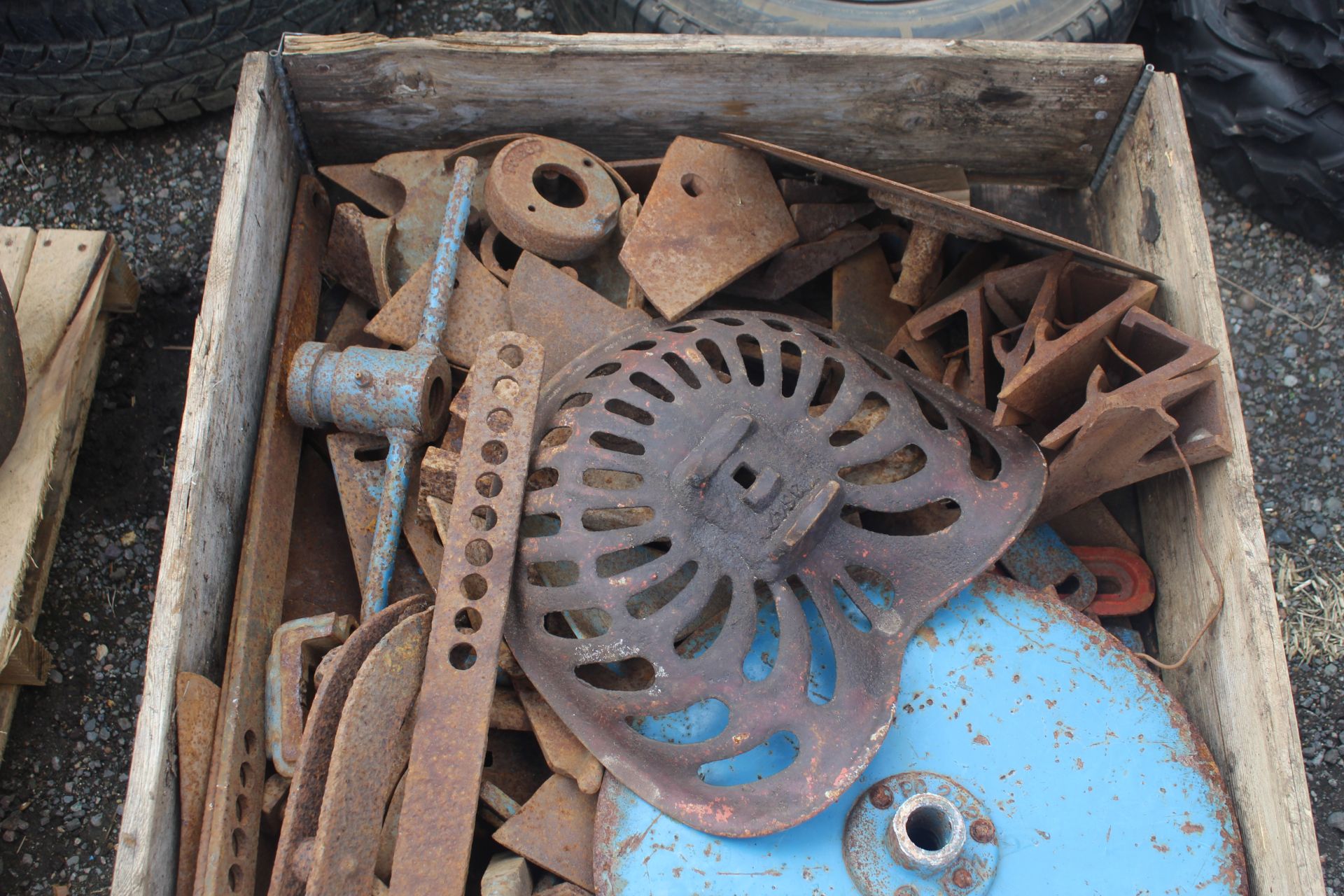 Various old plough spares. V - Image 3 of 3