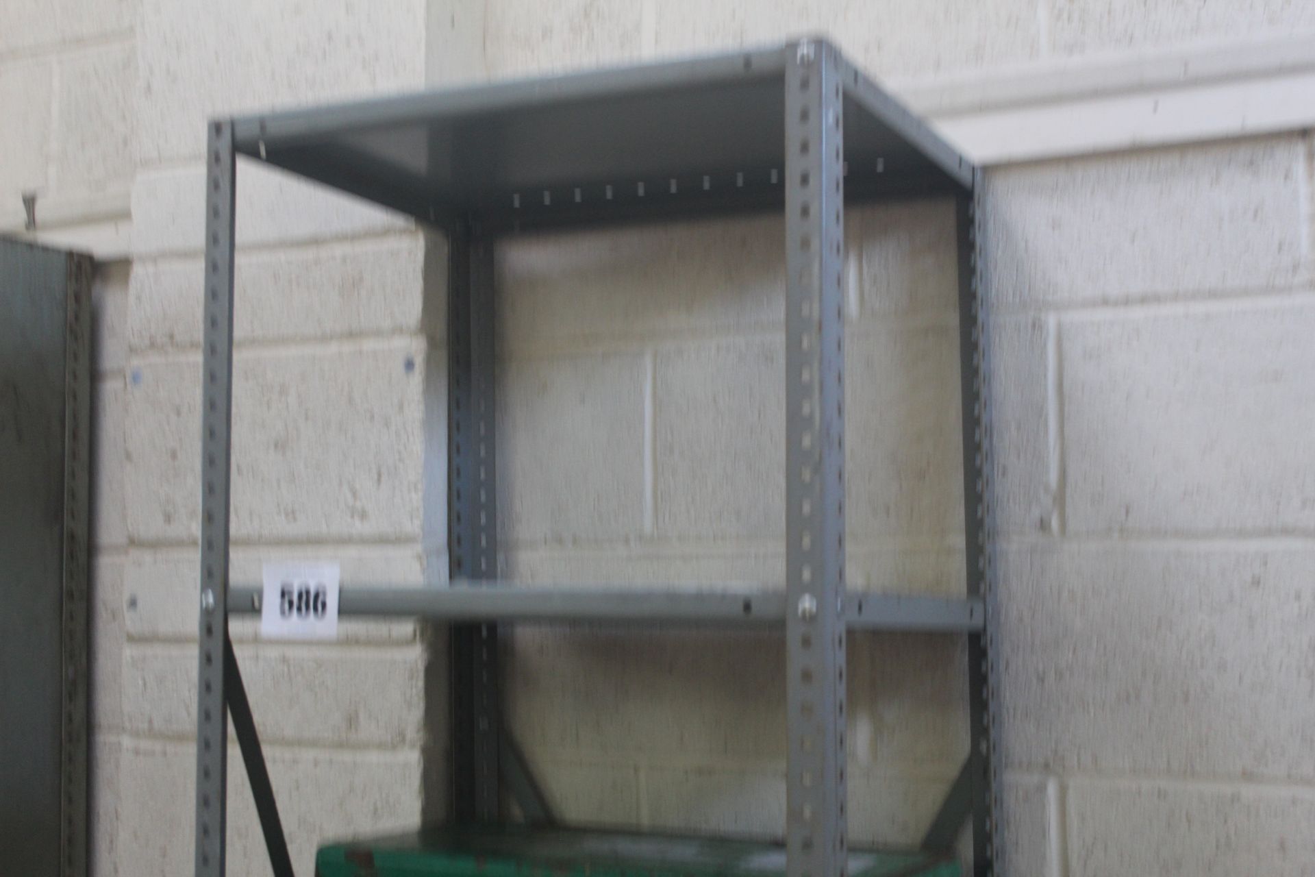 Dexion style workshop shelving. - Image 2 of 3