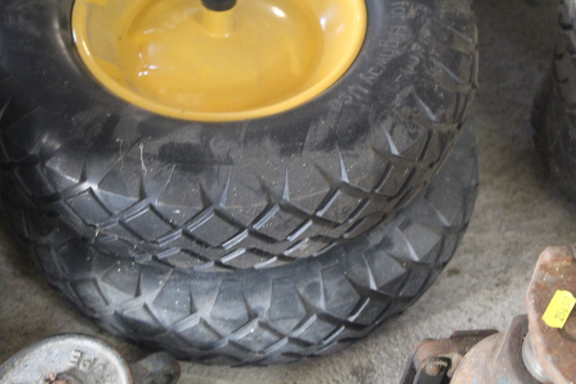 5x wheel barrow wheels. - Image 4 of 4