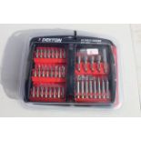 2x 37pce Driver bit sets. V