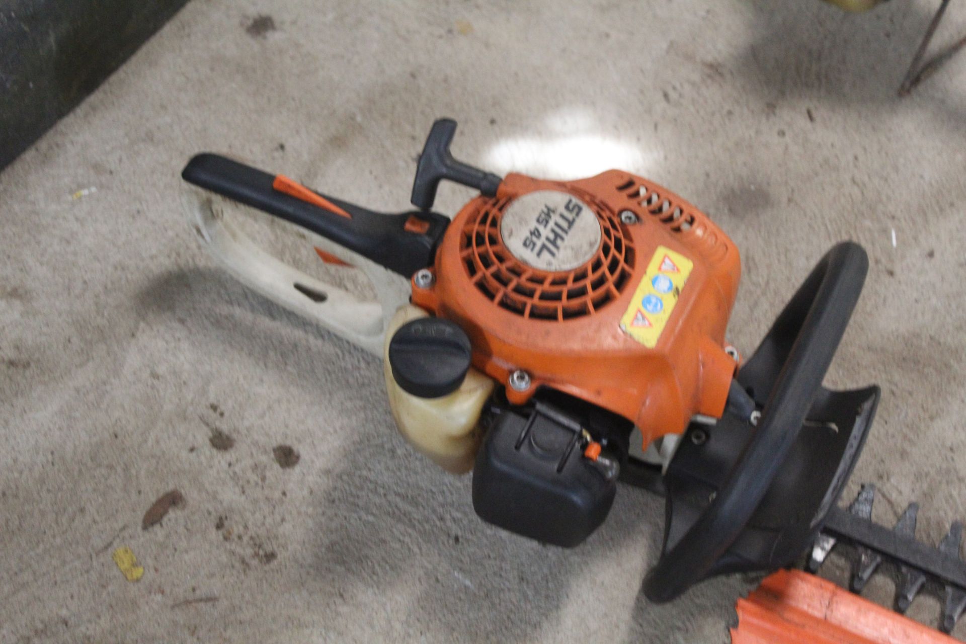 Stihl HS45 hedge cutter. With new carb. - Image 4 of 4