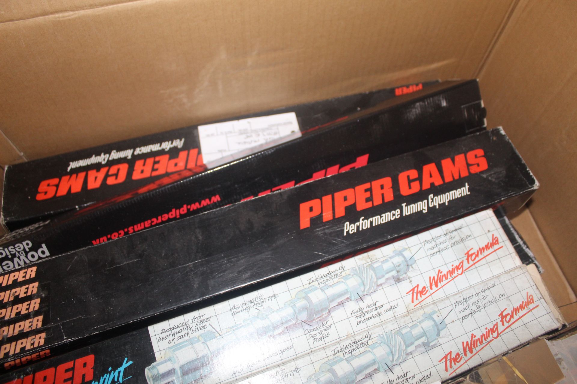 13x unused Piper cams for MGB engines. Some standard and some performance. - Image 3 of 3