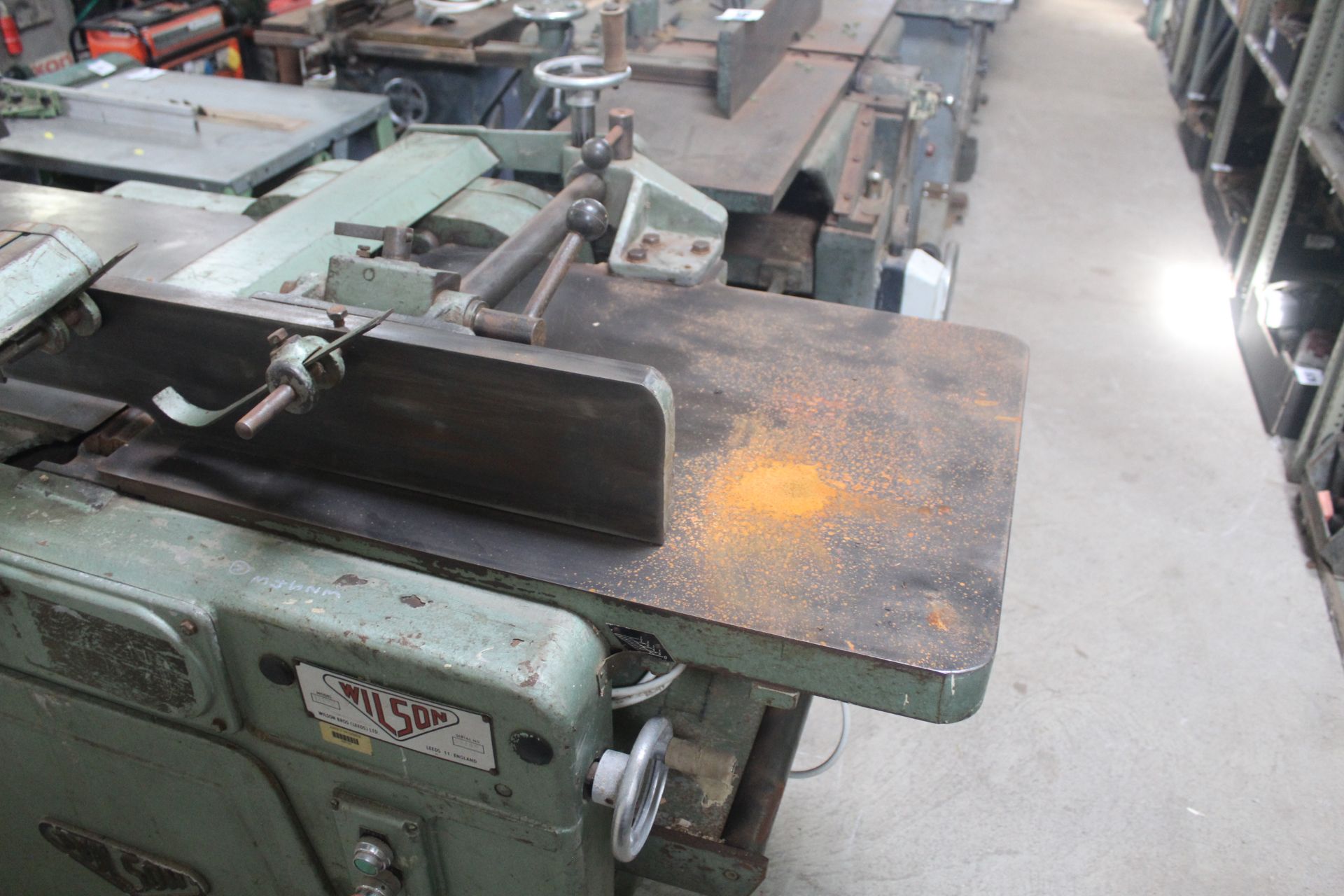 Wilson PDL planer thicknesser. V - Image 4 of 11