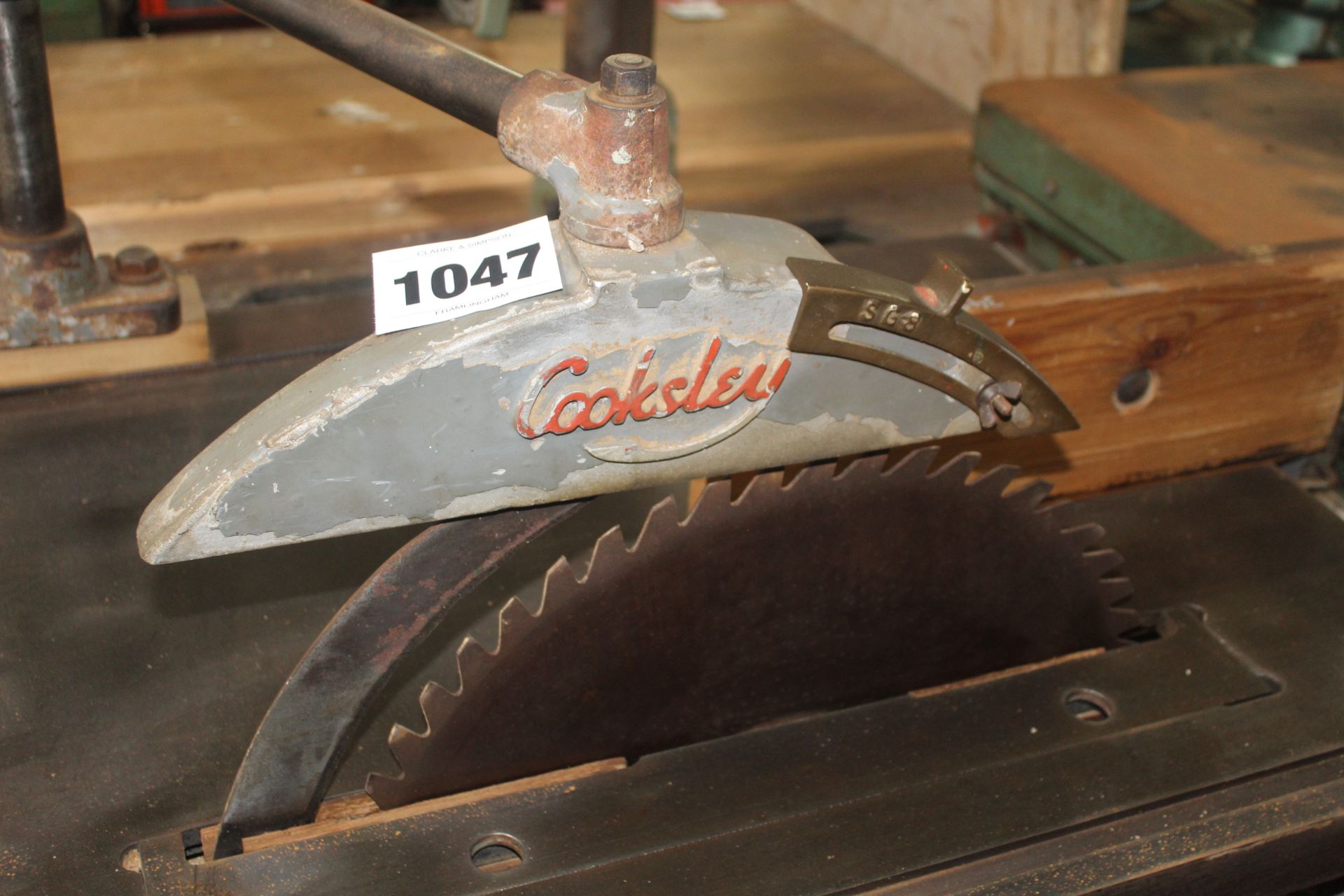 Cooksley large saw bench. - Image 2 of 8