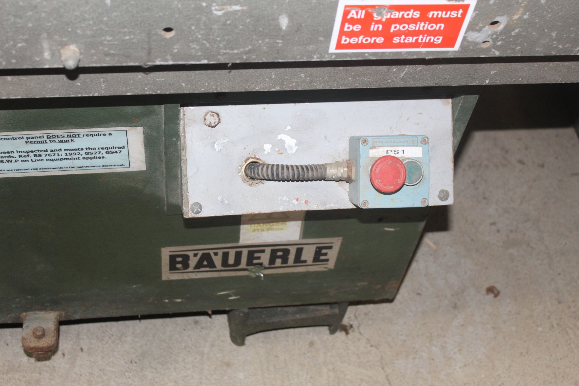 Bauerle dimension saw. - Image 5 of 10