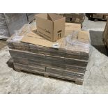 Part pallet of approx 37x22x16 single wall cardboa