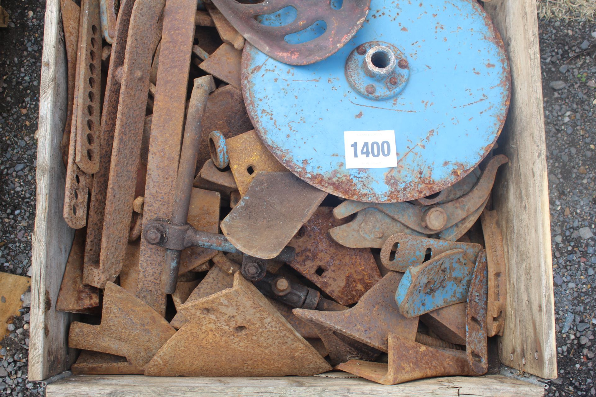 Various old plough spares. V - Image 2 of 3