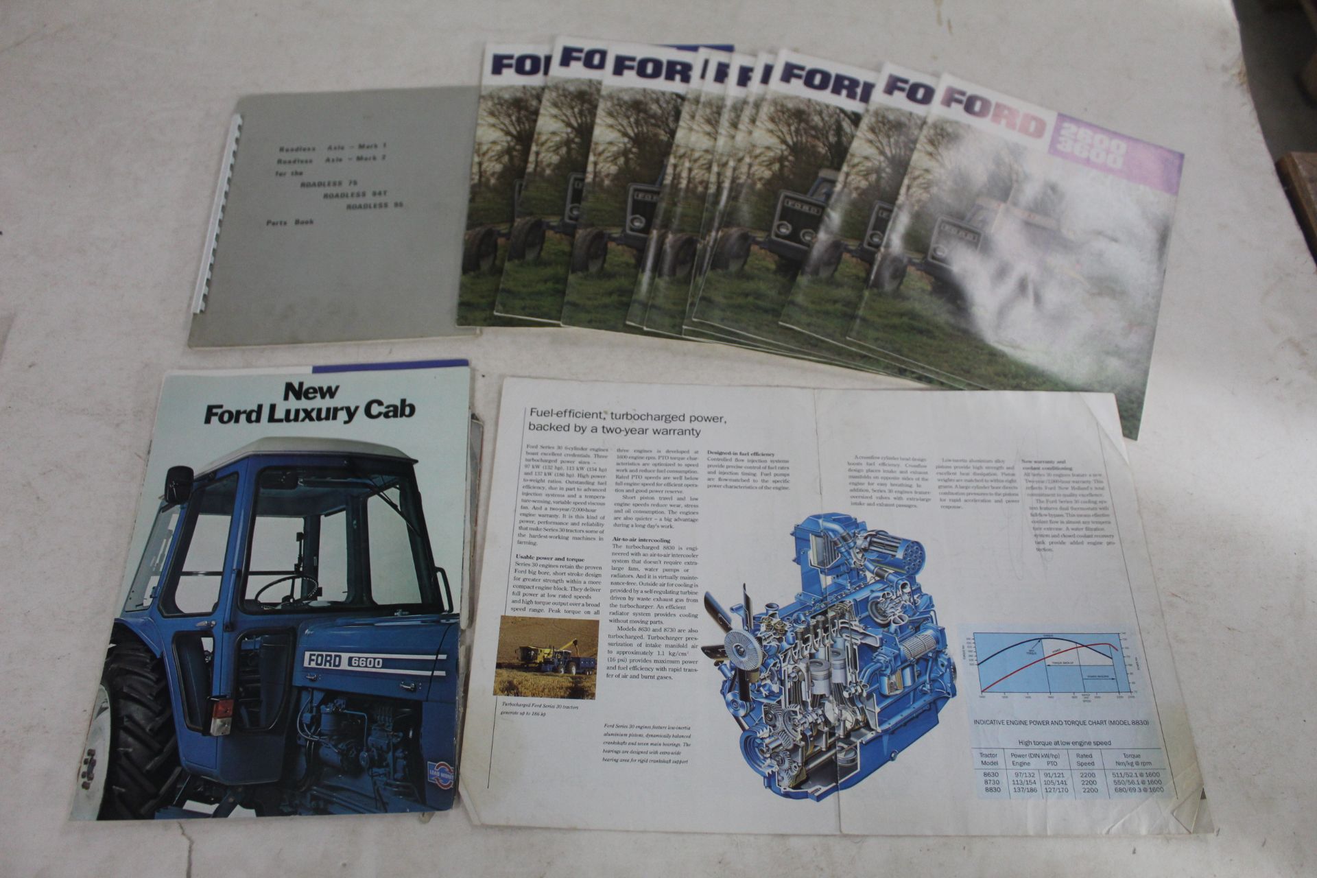 Ford/ Fordson books/ brochures/ manuals.