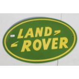 Land Rover vitreous sign 16x10. V