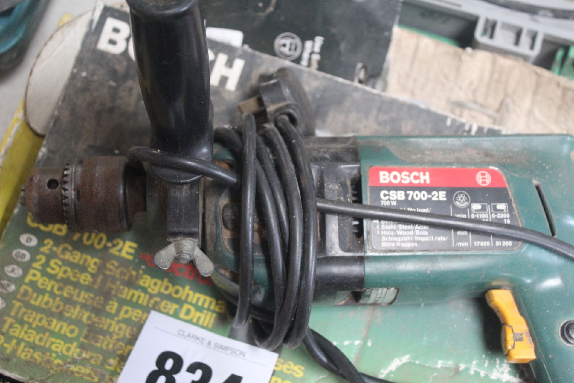 Bosch 240v drill. - Image 2 of 4