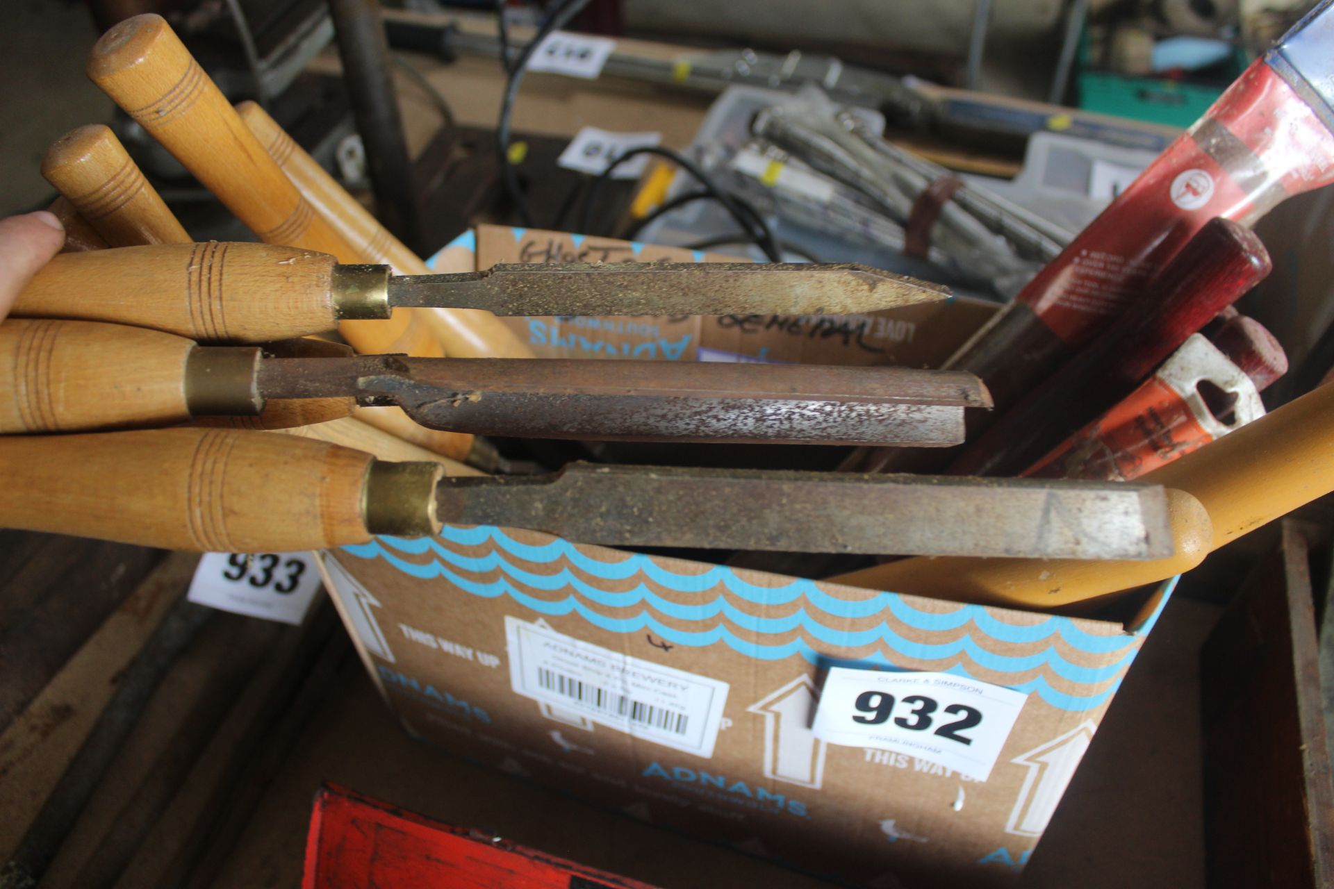 Quantity of wood turning chisels. - Image 3 of 4