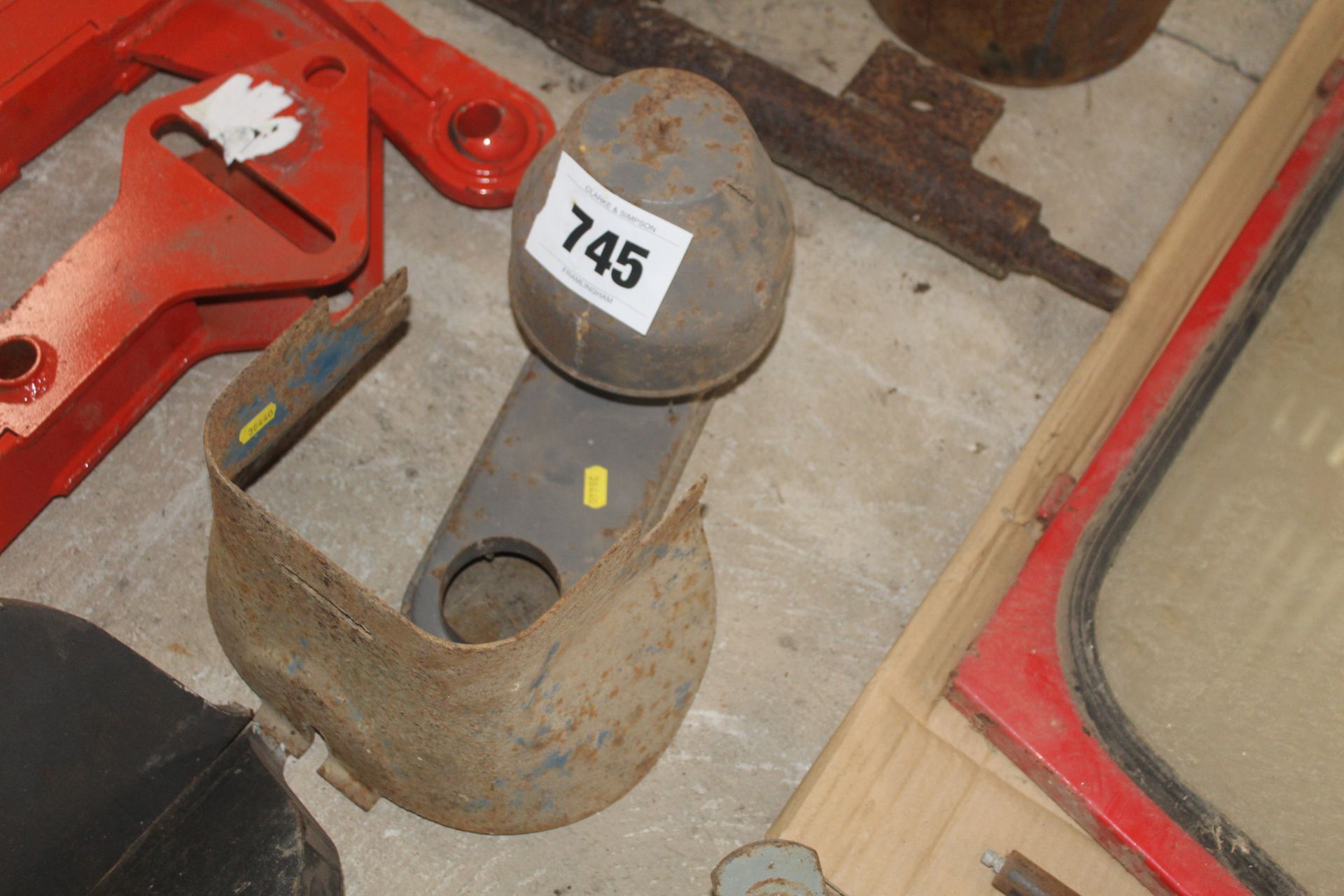 Massey Ferguson air intake and PTO guard.