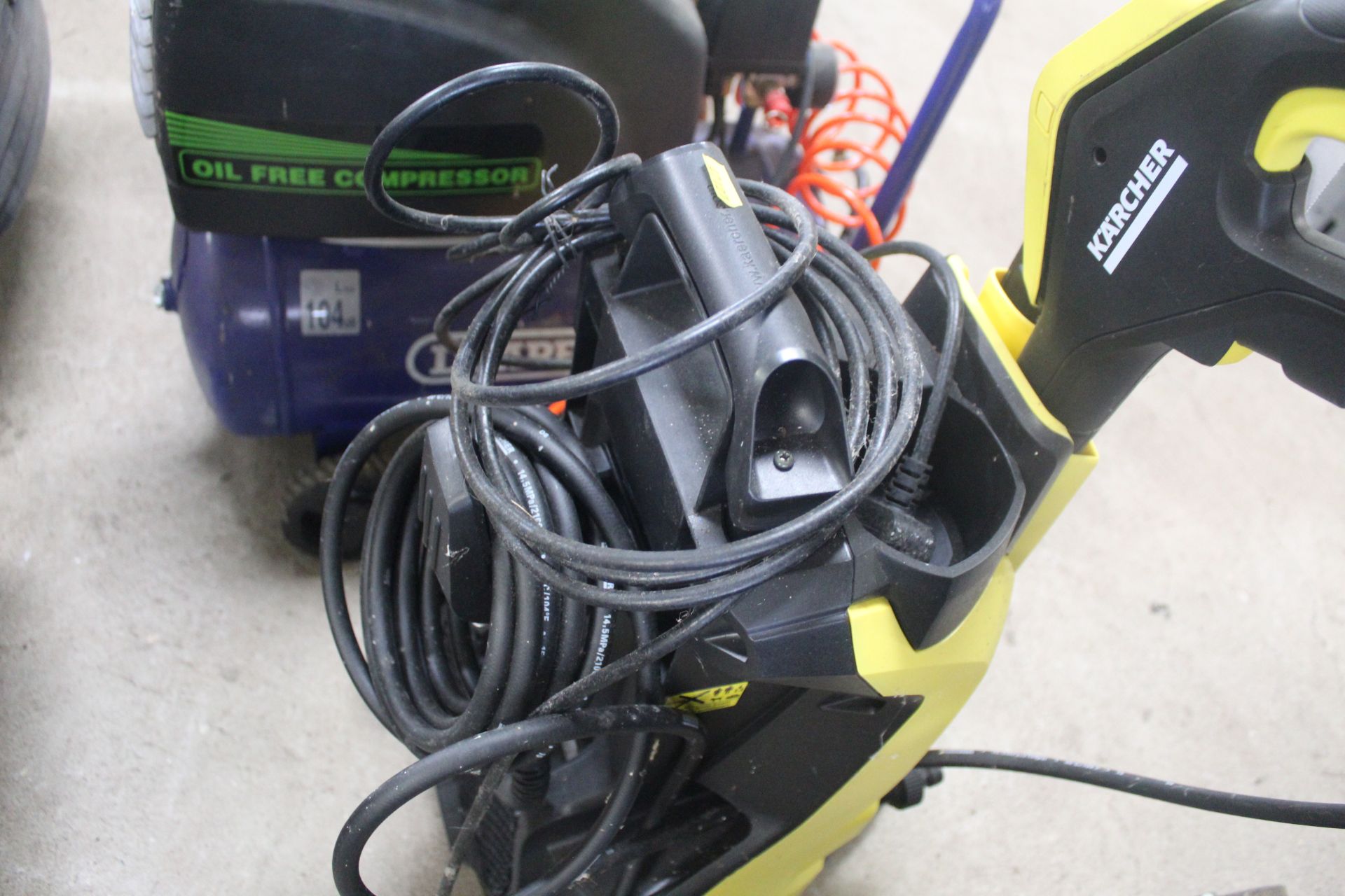 Karcher K4 pressure washer. - Bild 5 aus 7