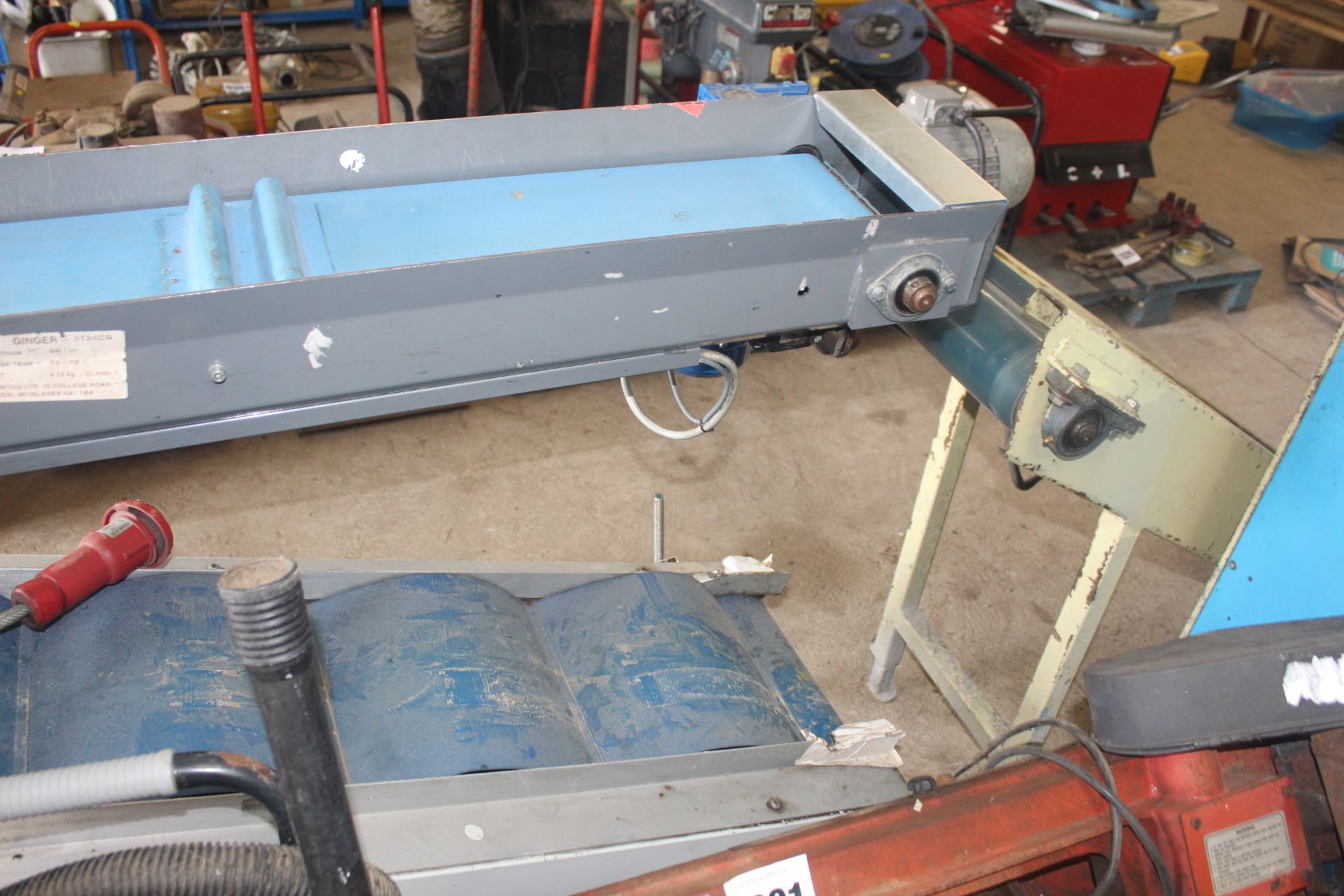Sorma KB GX 140 produce netting machine. With label printer and output elevator. - Image 15 of 28