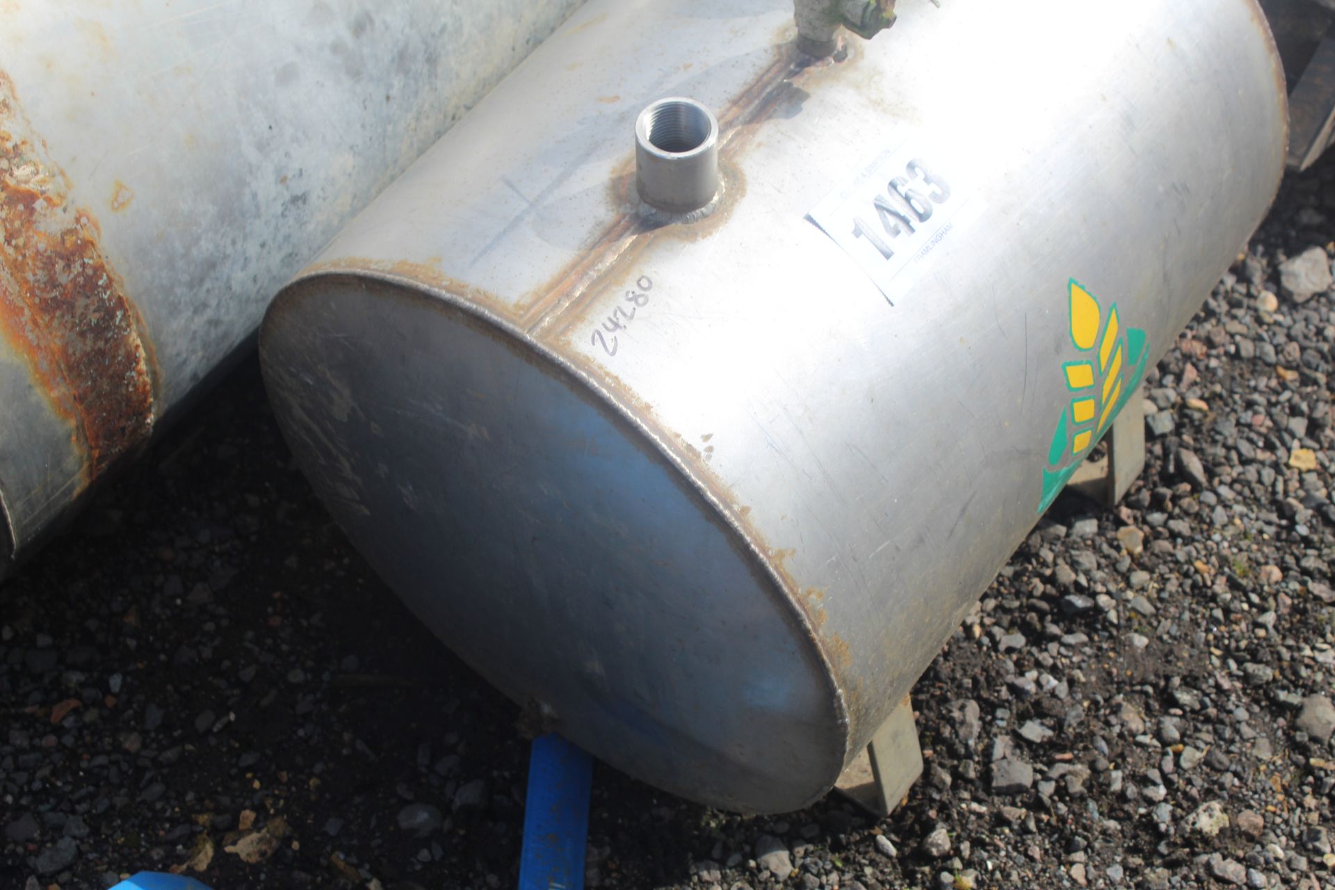 c.100L s/s clean water tank. - Image 2 of 4