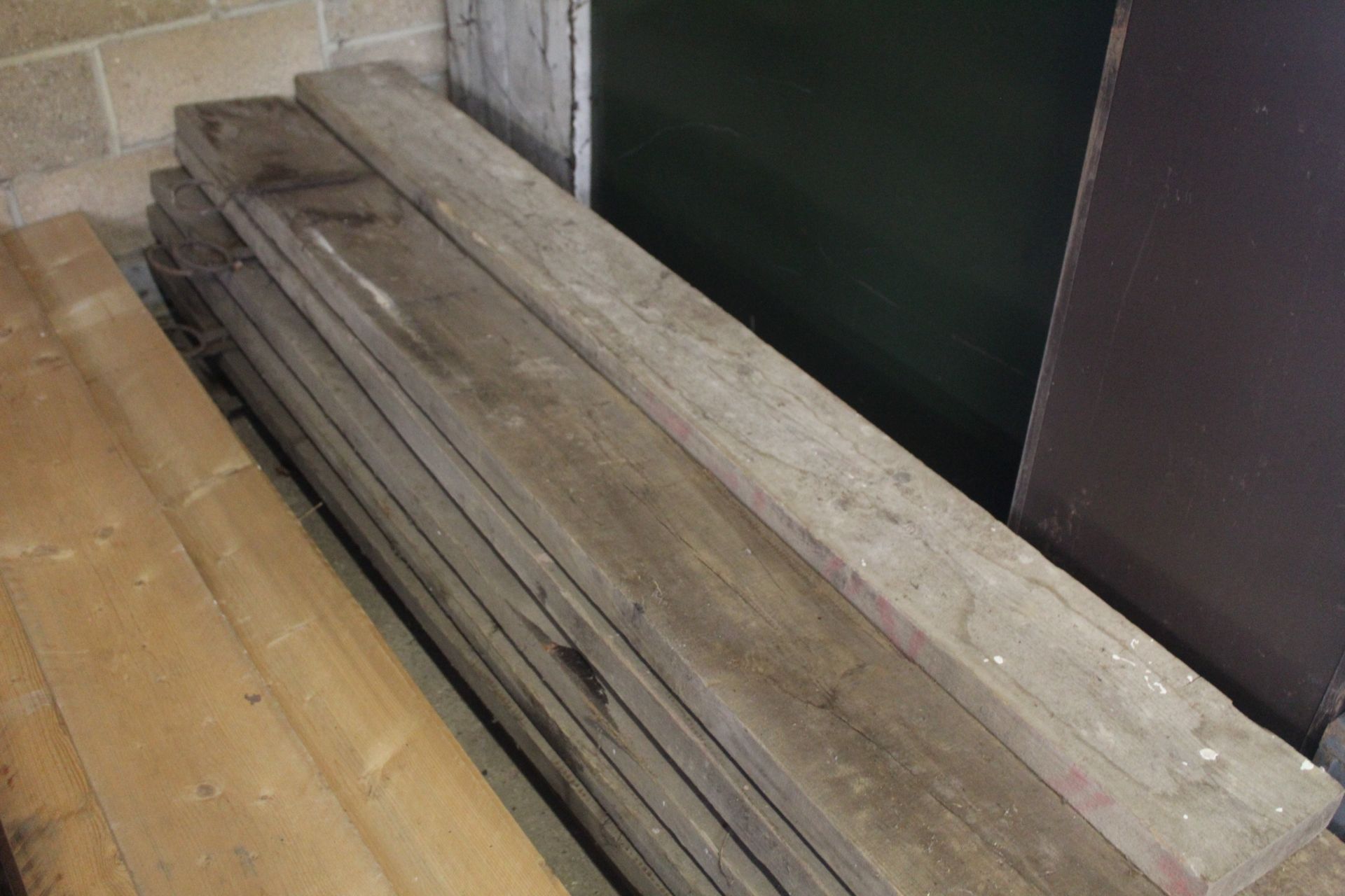 10ft lengths of 7in x 2in timbers. - Image 3 of 3